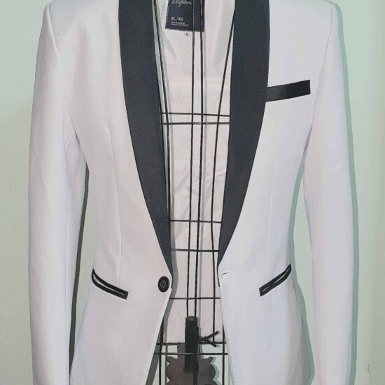 Áo Vest Cưới Nam Cao Cấp - Slim Fit Sang Trọng- Màu Trắng | Mã SP: AV-004