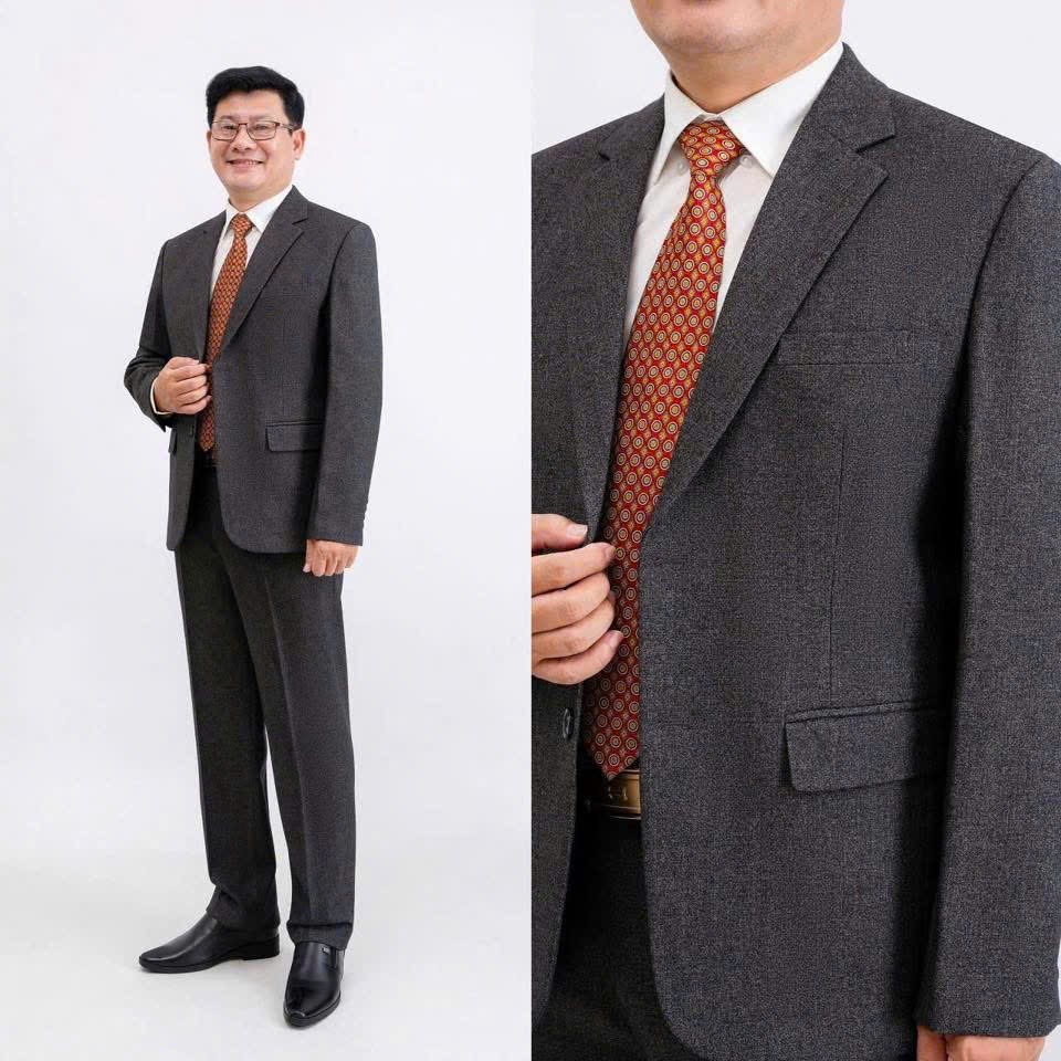 Áo Vest Cưới Nam 2 Nút Cao Cấp – Phom Slim Fit Lịch Lãm, Sang Trọng Cho Chú Rể | Mã SP: AV-002 - Ảnh 6