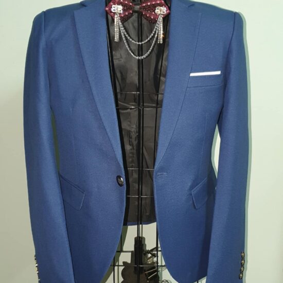 Áo Vest Cưới Nam Cao Cấp - Slim Fit Sang Trọng- Màu Xanh Biển Đậm | Mã SP: AV-017